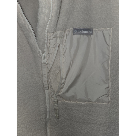 Columbia Women's Holly Hideaway Vest - Chalk XXL 2XL Sherpa - Picture 2 of 6